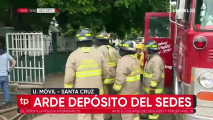 Incendio en depósito del Sedes: Se perdieron insumos destinados a programas de salud