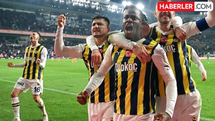 3 puan Kanarya'nın! Fenerbahçe, RAMS Başakşehir'i 1-0 yendi