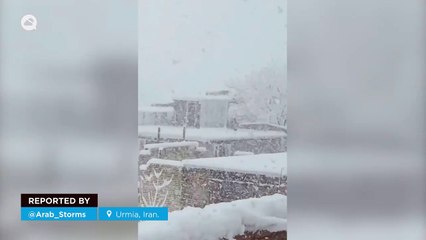 Heavy Snowfall Hits Northern Iran, Disrupting Cities and Roads ❄️