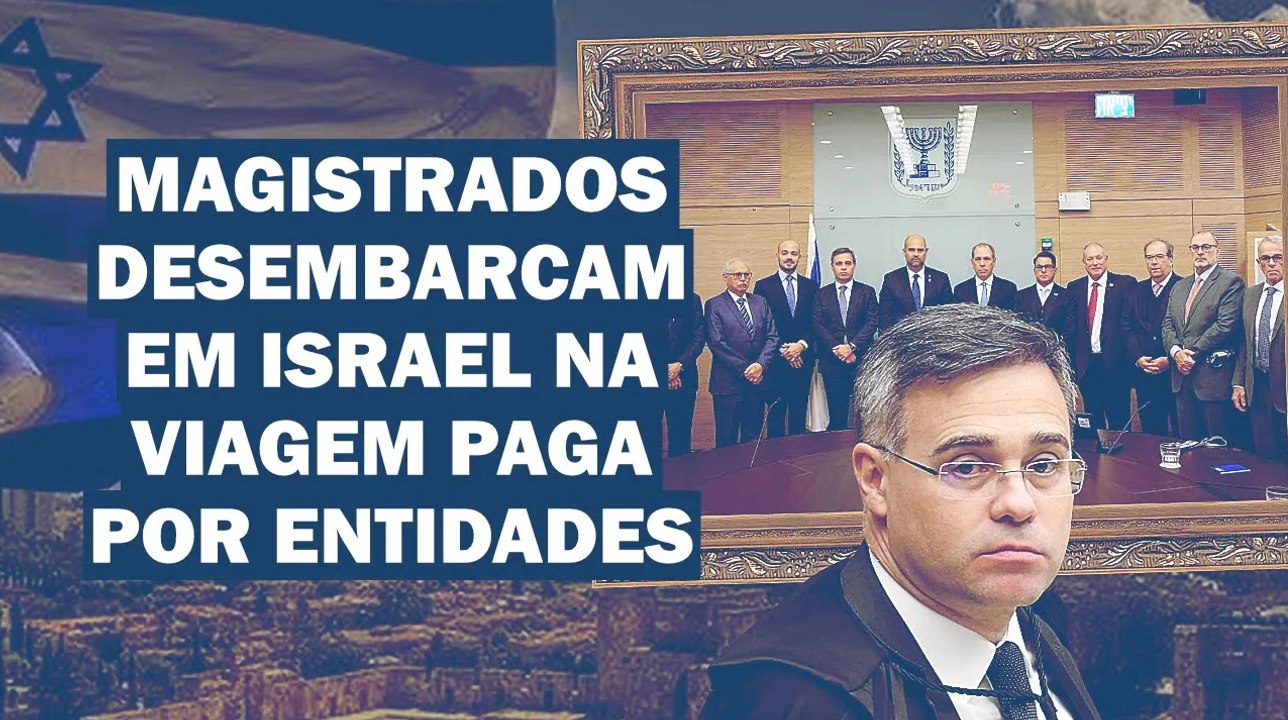 VIAGEM PAGA PARA MINISTROS DO STJ E STM E DESEMBARGADORES; DO STF, SÓ ANDRÉ MENDONÇA | Cortes 247