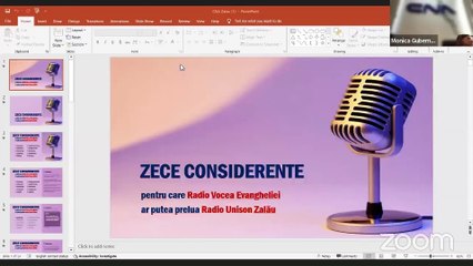 Prezentare strategie Radio Vocea Evangheliei pentru Radio Unison FM din Zalău (23 ianuarie 2024) - Realizat cu Clipchamp