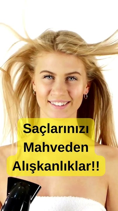 Saçlarınızı Mahveden Alışkanlıklar! #SaçBakımı #SaçSağlığı #SaçHataları
