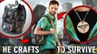 The Last of Us' Survival Challenge - How To Make Infected Mask, Backpack, and Pendant