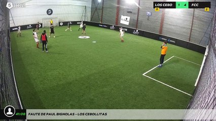 Faute de Paul Bignolas - LOS CEBOLLITAS