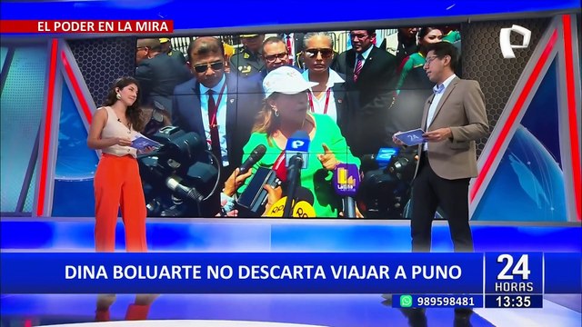 Dina Boluarte estaría dispuesta a viajar a Puno, según ministro de Comercio Exterior