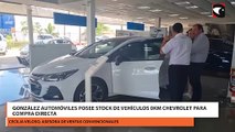 González Automóviles posee stock de vehículos 0KM Chevrolet para compra directa