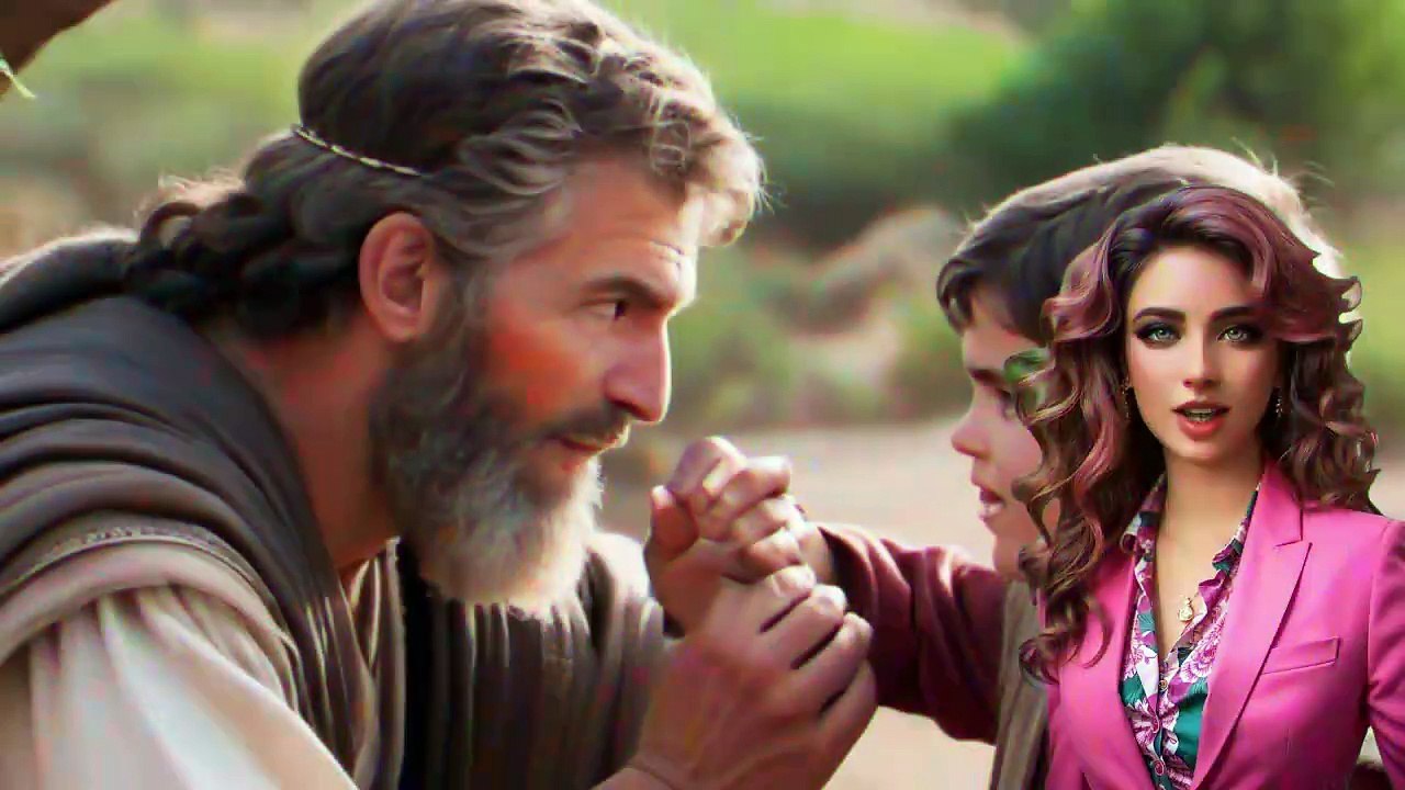 Jacó engana Isaque e o irmão pela benção do pai | Os amigos de Deus | Jacó engana seu próprio pai.