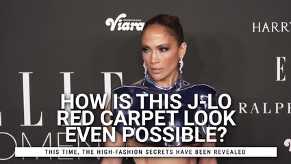 Jennifer Lopez Wore Nothing But A Breastplate For A Top, And For Once We Know How It Stayed On