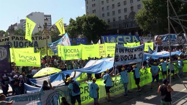 Argentina vive una jornada de paro con vuelos cancelados y bancos cerrados