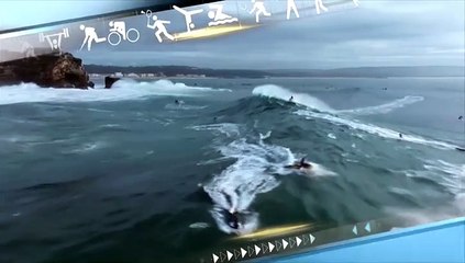 [스포츠영상] '빅 웨이브' 정복한 브라질…시원한 파도 위 질주