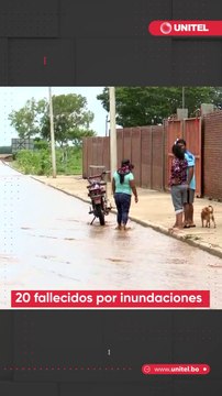 Desborde de ríos en 8 departamentos, suman 20 muertos por inundaciones en dos meses. El viceministro de Defensa Civil, Juan Carlos Calvimontes, alertó que se está en etapa crítica de lluvias en el país. ¿En qué regiones?