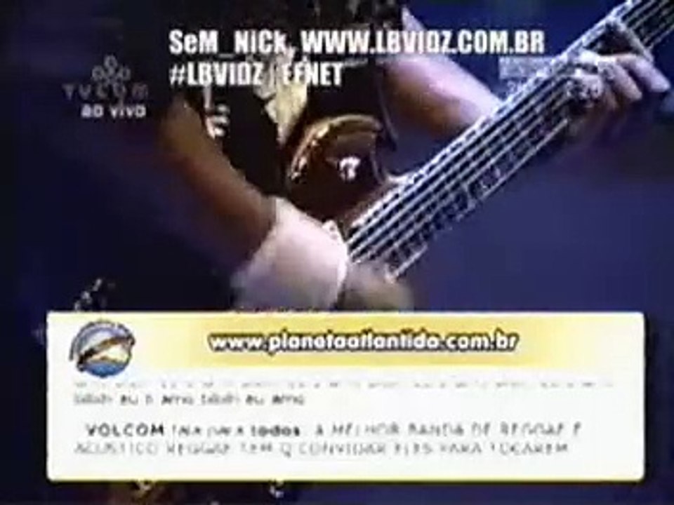 o rappa - three little birds - ao vivo planeta 2005