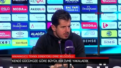 Emre Belözoğlu: Beklediğimiz iki oyuncuyu ikna edemedik