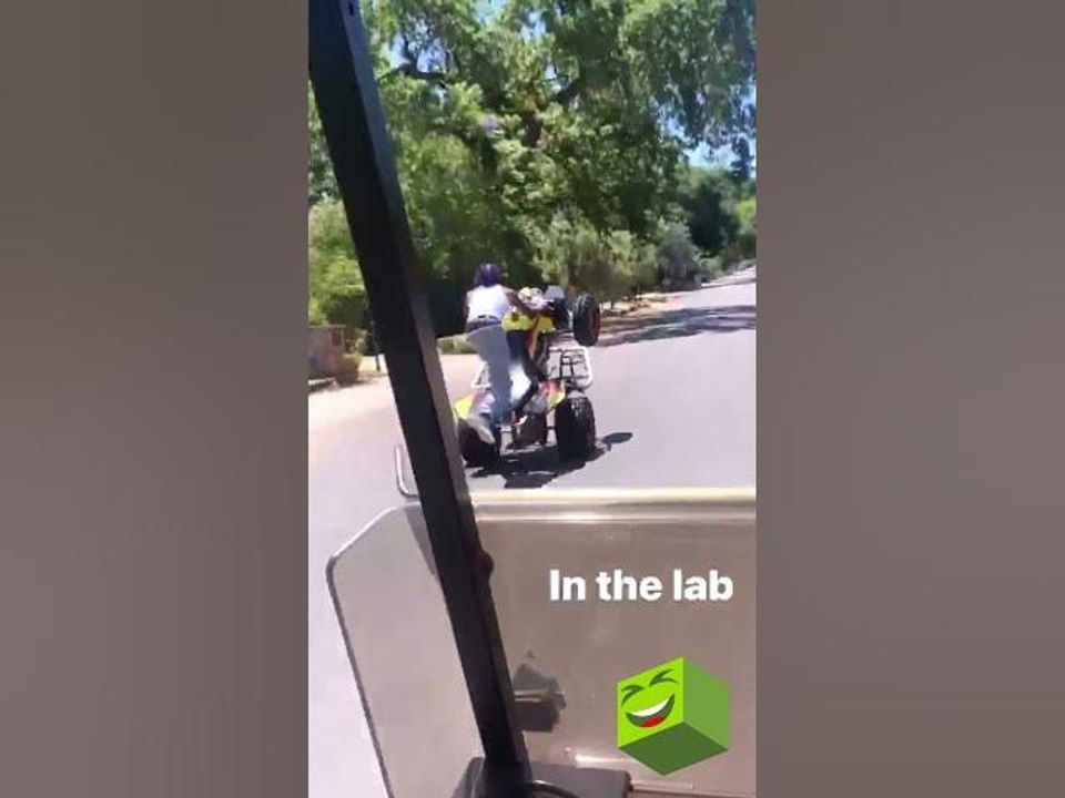 Lil Uzi Vert Really Loves His ATV + Does Moves #shorts