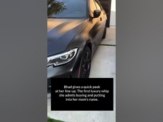 Bhad Bhabie Reveals The First Car She Bought #shorts