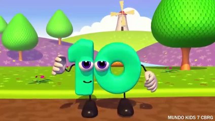Canción Infantil para Aprender los Números del 1 al 10 🎶