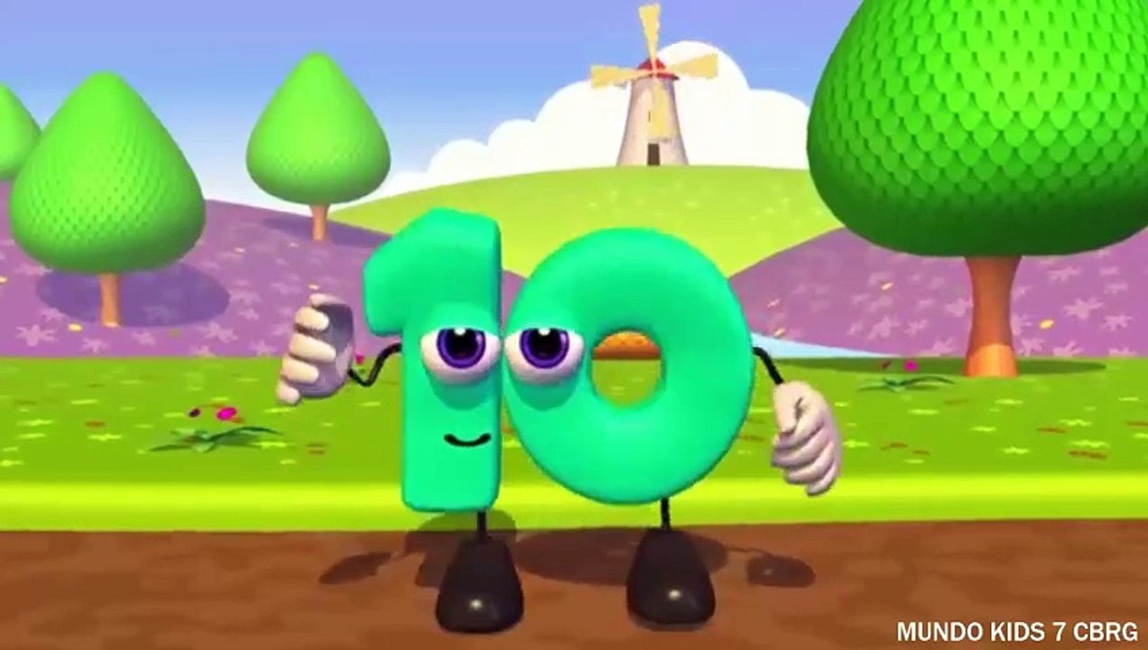 Canción Infantil: Los Números Del 1 Al 10