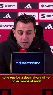 Xavi sobre su futuro tras la eliminación de Copa