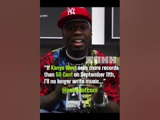 50 Cent Bet His Entire Career On Beating Kanye West In This NBS Footage #shorts