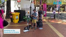 TCMF, Busking on the Boulevard of Dreams