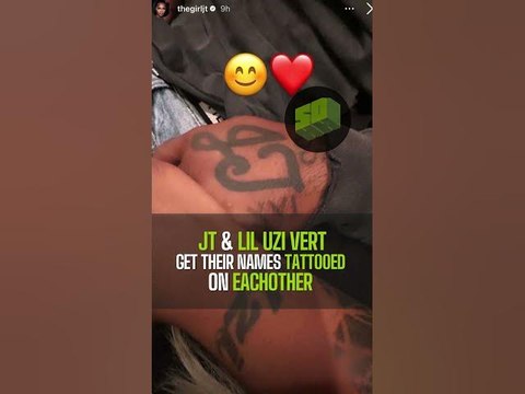 JT & Lil Uzi Vert Get Their Names Tattooed
