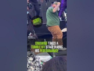 Ginuwine Takes A Tumble Off Stage During His Performance