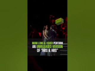 Muni Long & Usher Perform An Unreleased Version Of "Hrs & Hrs"