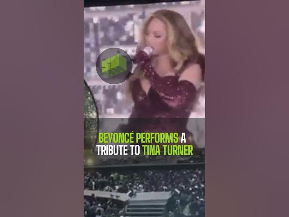 Beyoncé Performs A Tribute To Tina Turner