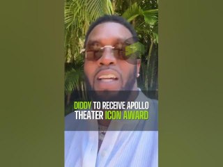 Diddy To Receive Apollo Theater Icon Award