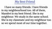 My Best Friend English Nibandh || My Best Friend Essay in English || • For Girl || NKJ Education