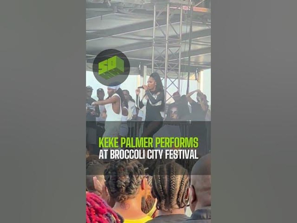 Keke Palmer Broccoli City Festival  Performance