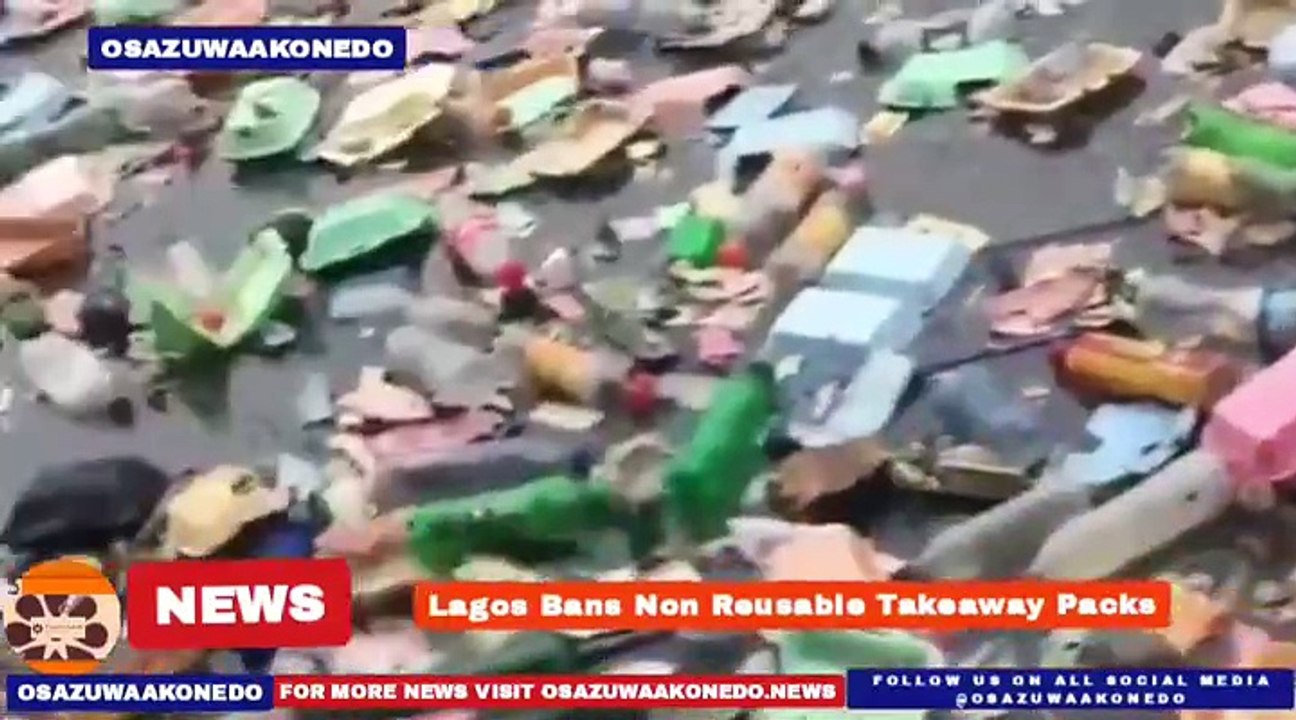 Lagos Bans Non Reusable Takeaway Packs ~ OsazuwaAkonedo