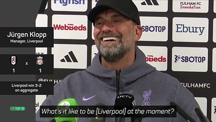 'Imagine being us' - Klopp unhappy with congested fixture schedule