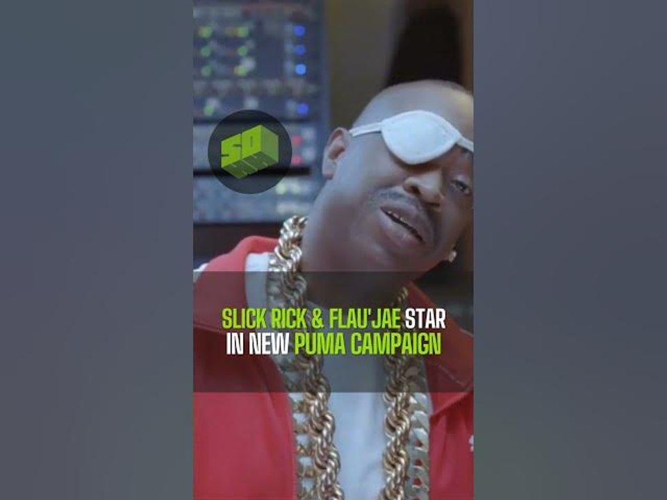 Slick Rick & Flau'Jae Star In New Puma Campaign