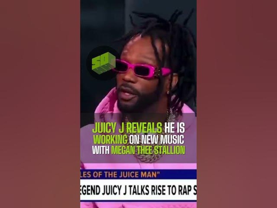Juicy J Reveals He Is Working on New Music With Megan Thee Stallion