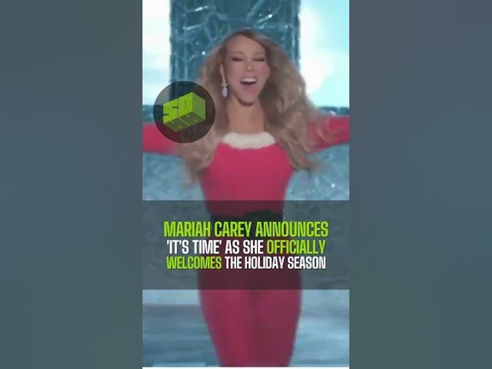 Mariah Carey Announces 'It's Time' As She Officially Welcomes The Holiday Season