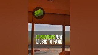 JT Previews New Music To Fans