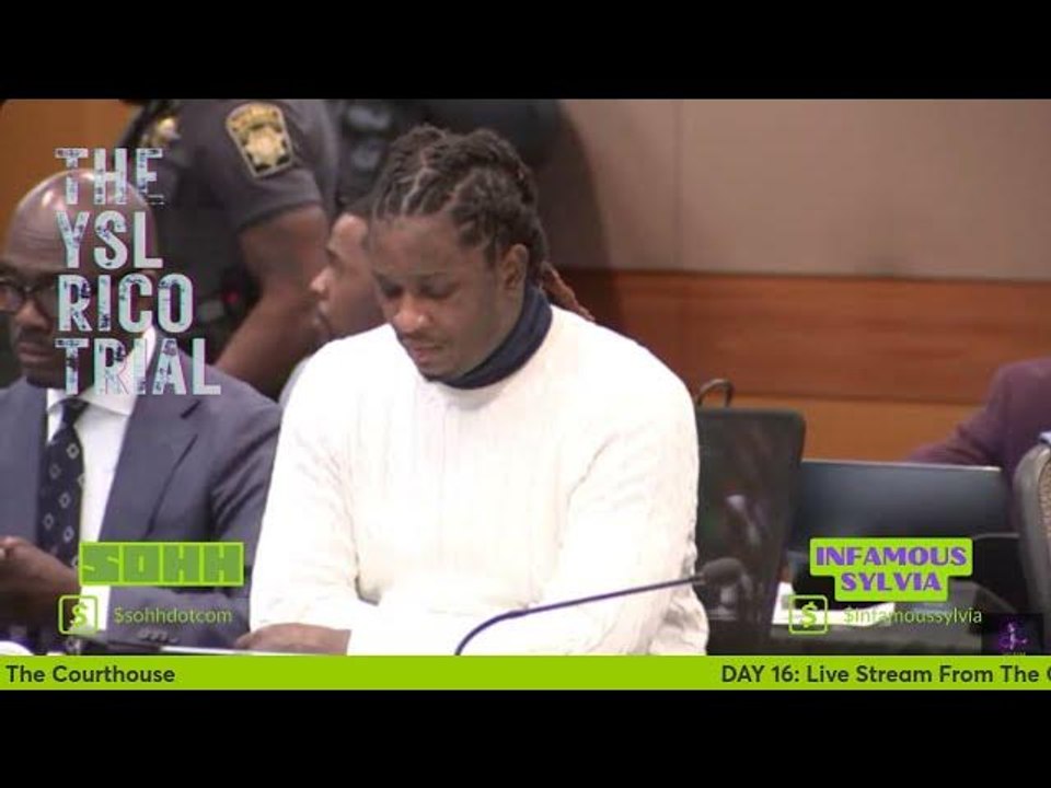 YSL Live Day 17 - Live Stream From The Courthouse [RBC]