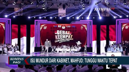 Isu Mahfud Mundur dari Kabinet, Jokowi: Saya Hargai, Itu Hak!