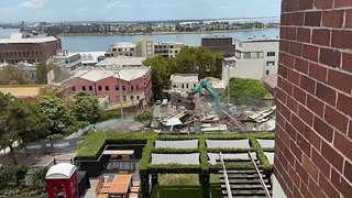 Historic Newcastle house demolition