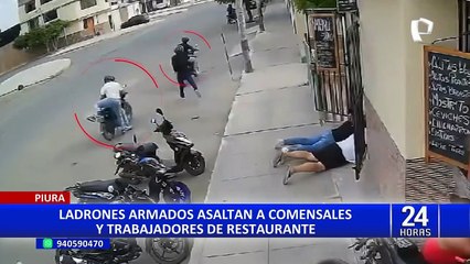 Piura: ola de asaltos mantienen atemorizados a la población