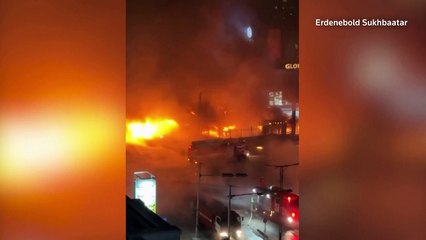 Several killed in Mongolia gas truck explosion - officials