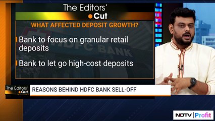 HDFC Bank Emerging From The Crisis | The Editors' Cut | NDTV Profit