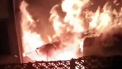 Düzce’de tek katlı ev alev alev yandı: 1 ölü