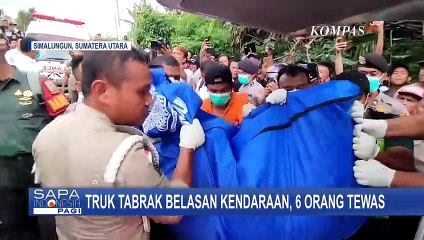 Descargar video: Polisi akan Lakukan Olah TKP Kecelakaan di Simalungun Guna Cari Tahu Penyebab Pasti Kecelakaan