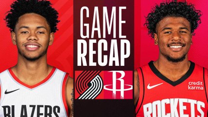 Game Recap: Trail Blazers 137, Rockets 131