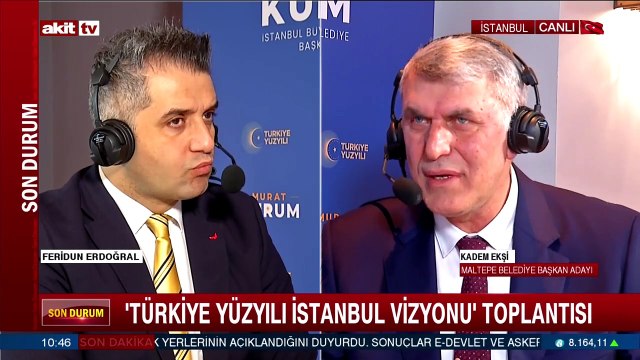 Maltepe Belediye Başkan Adayı Kadem Ekşi hedeflerini anlattı