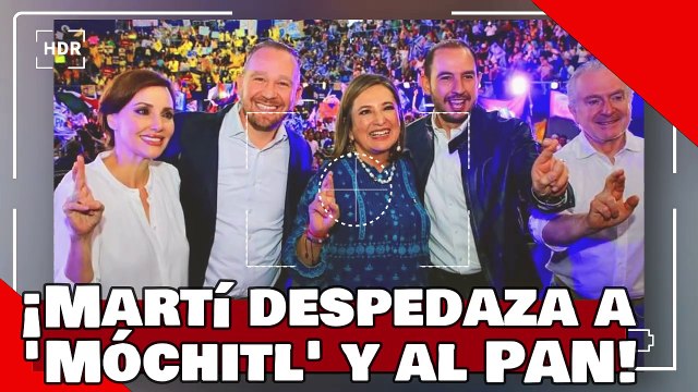¡VEAN! ¡Martí Batres hace pedazos a Móchitl y al PAN por hacer su campaña chafa con sombrero ajeno!