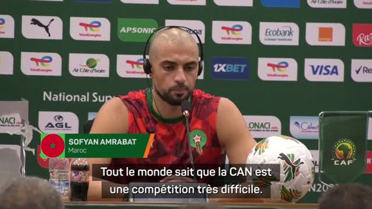 Maroc - Amrabat fier d’être premier mais pense déjà à la suite