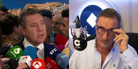 Carlos Herrera intuye el resultado final de la guerra entre Page y el PSOE: "Solo la puntita y vuelta atrás"